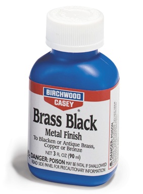 Жидкость для чернения медной и латунной поверхности BIRCHWOOD CASEY 15225 BB2 Brass Black Metal Touch-Up 3 fl oz (90 мл)